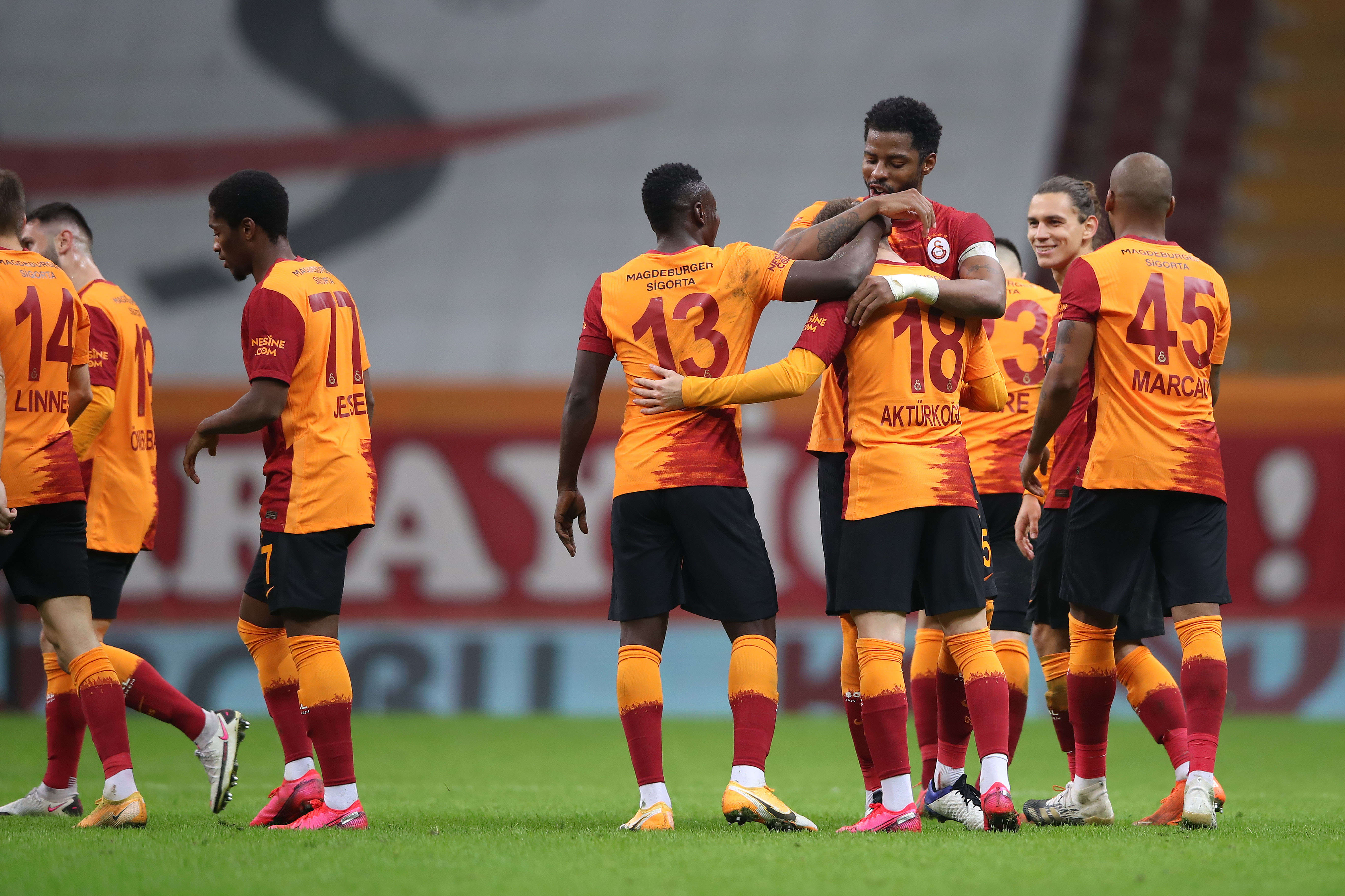 Galatasaray bay öncesi moral buldu. 3-0