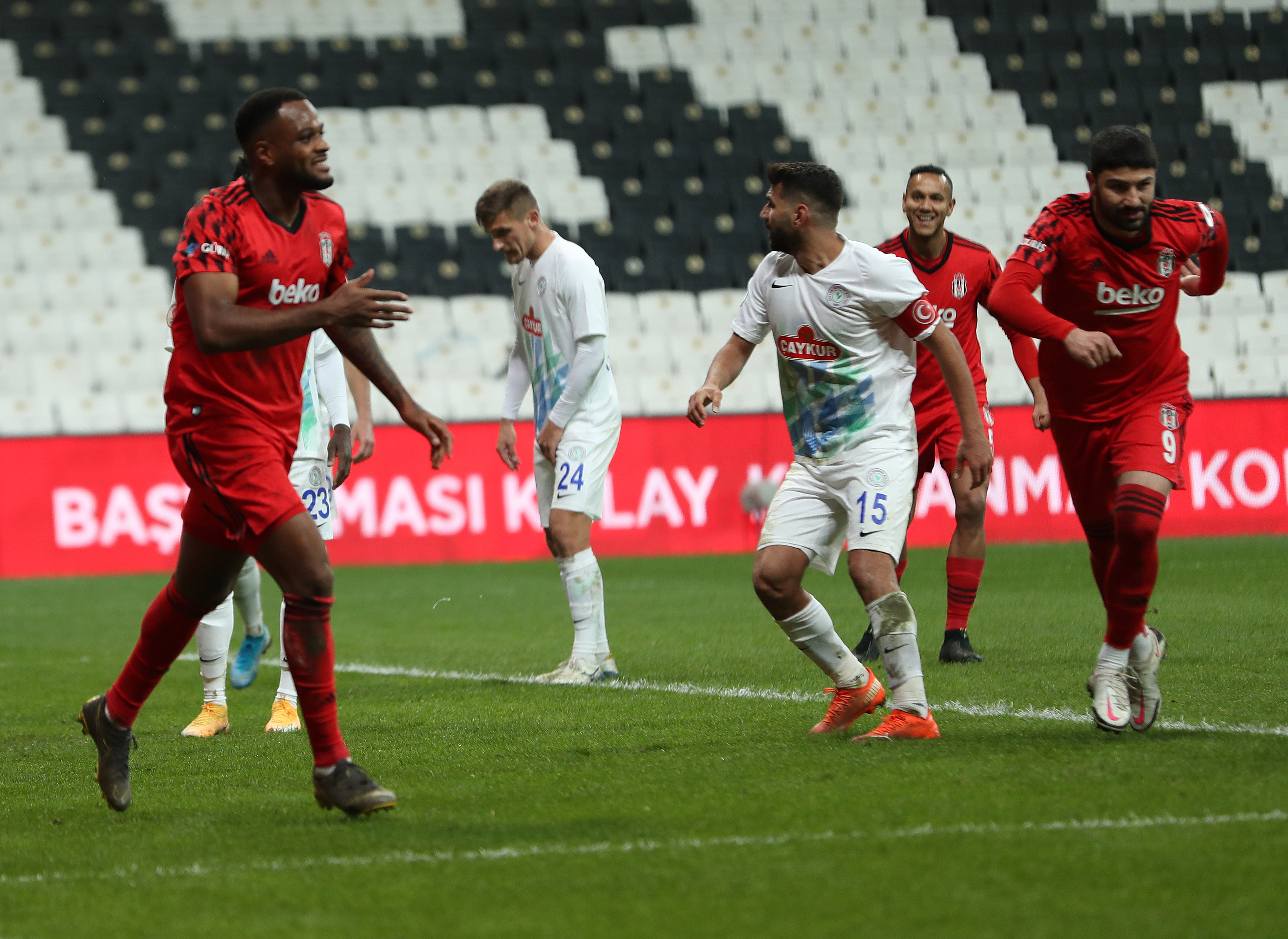 Beşiktaş Çeyrek finalde 1-0