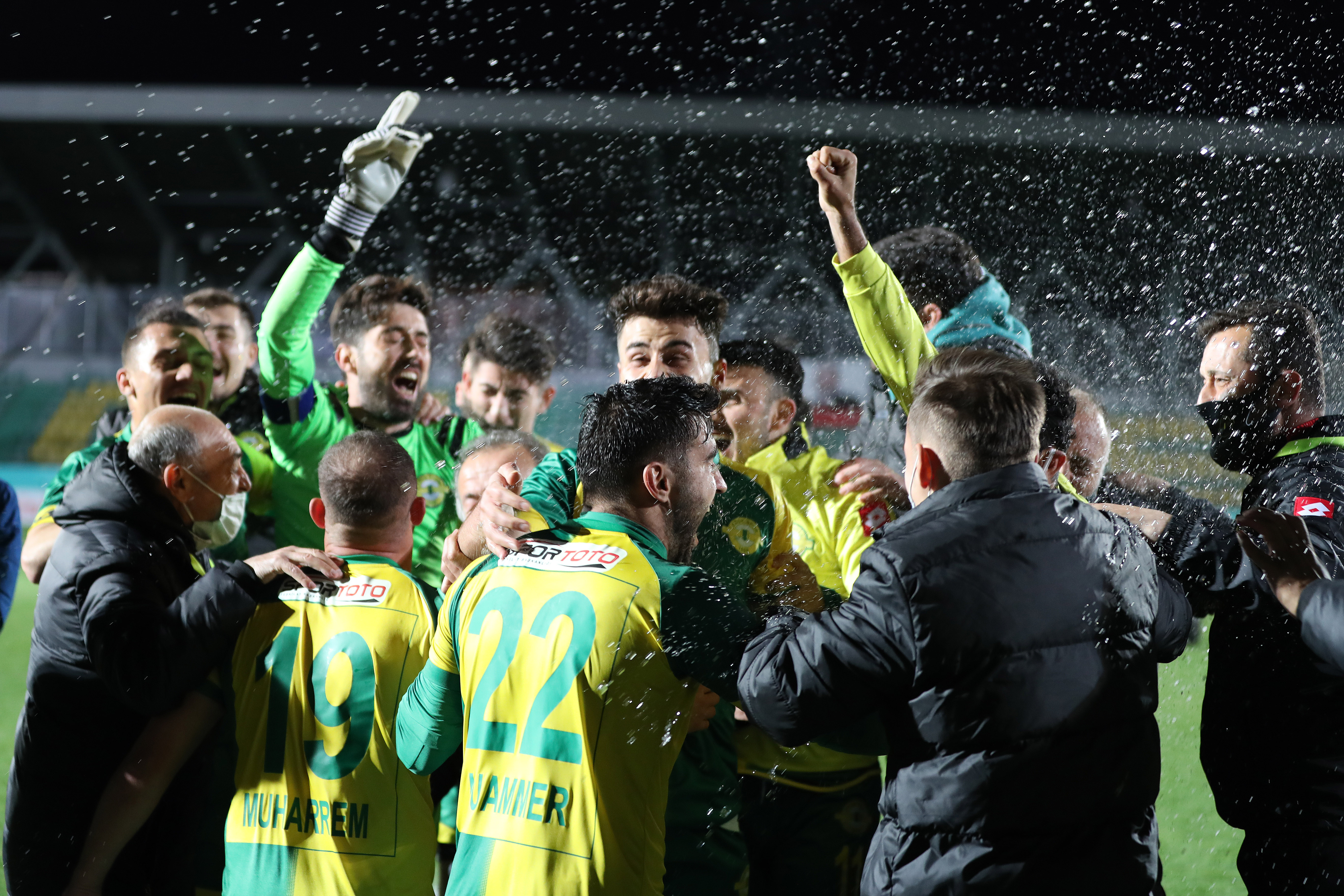 Erokspor bir üst turda  2-1