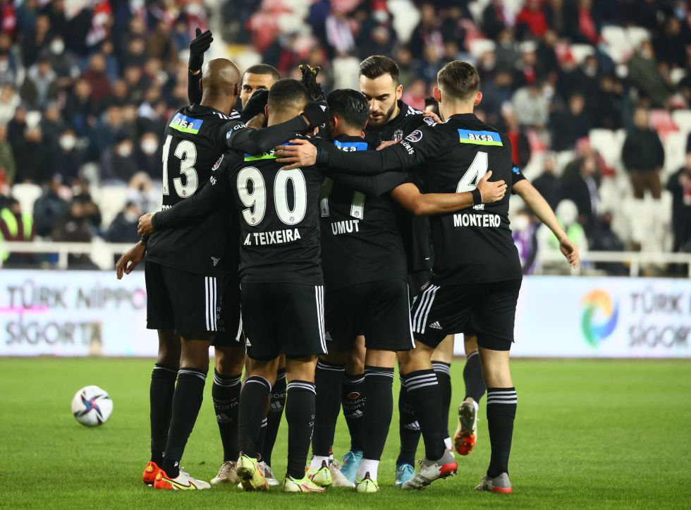 Beşiktaş Sivas’tan 3 puanla döndü  3-2