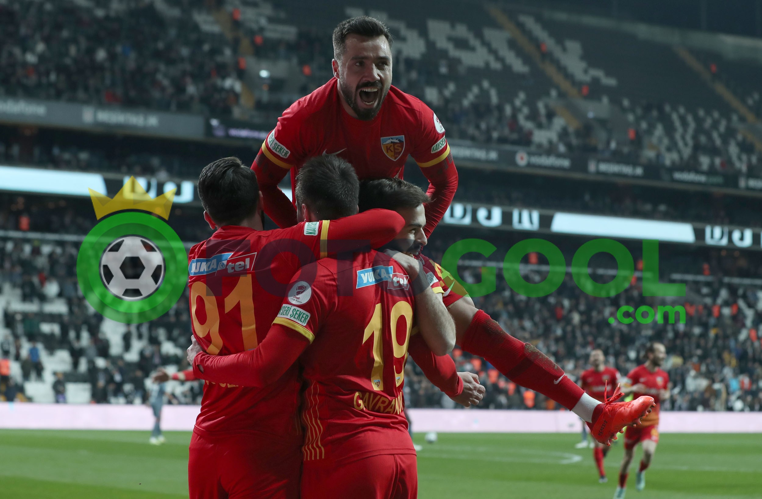 Kayserispor yarı finalist 2-1
