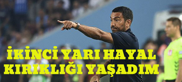 İkinci yarıdaki futboldan hayal kırıklığıydı