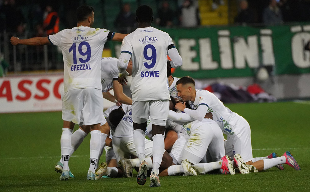 Çaykur Rize’den muhteşem geri dönüş 3-1