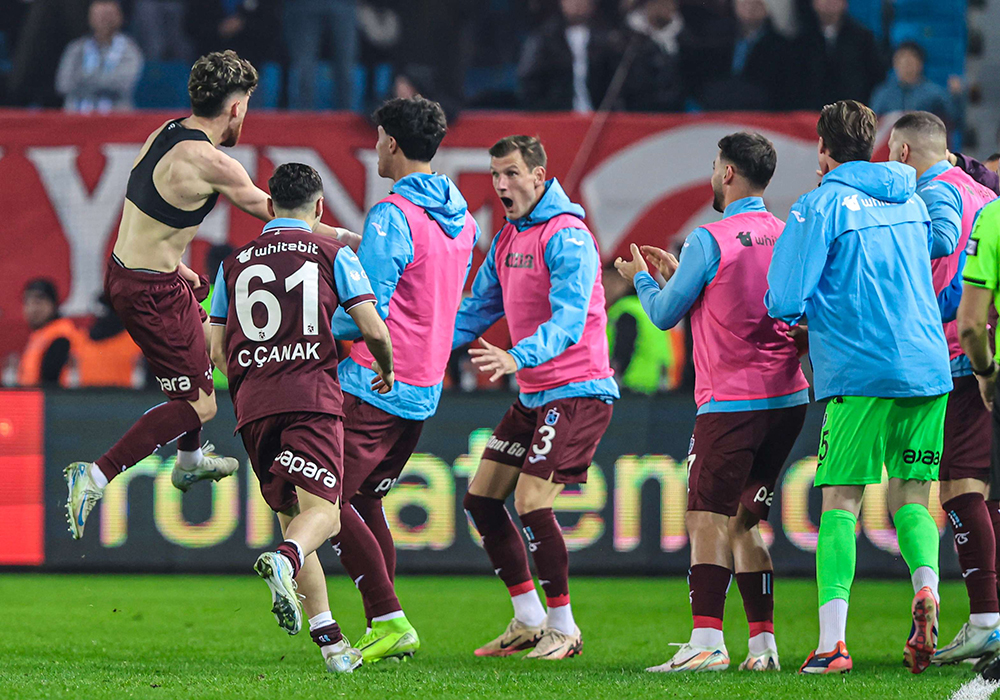 Trabzonspor 3 puanı son anda kaptı. 1-0