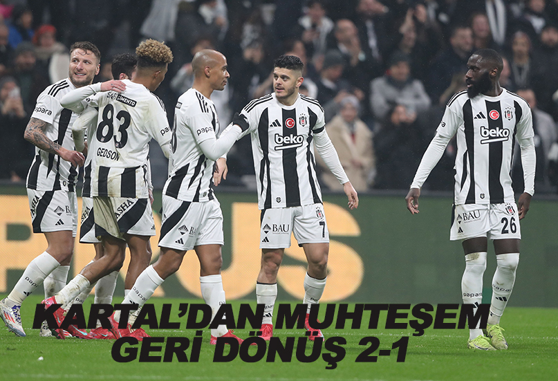 KARTAL’DAN MUHTEŞEM GERİ DÖNÜŞ 2-1