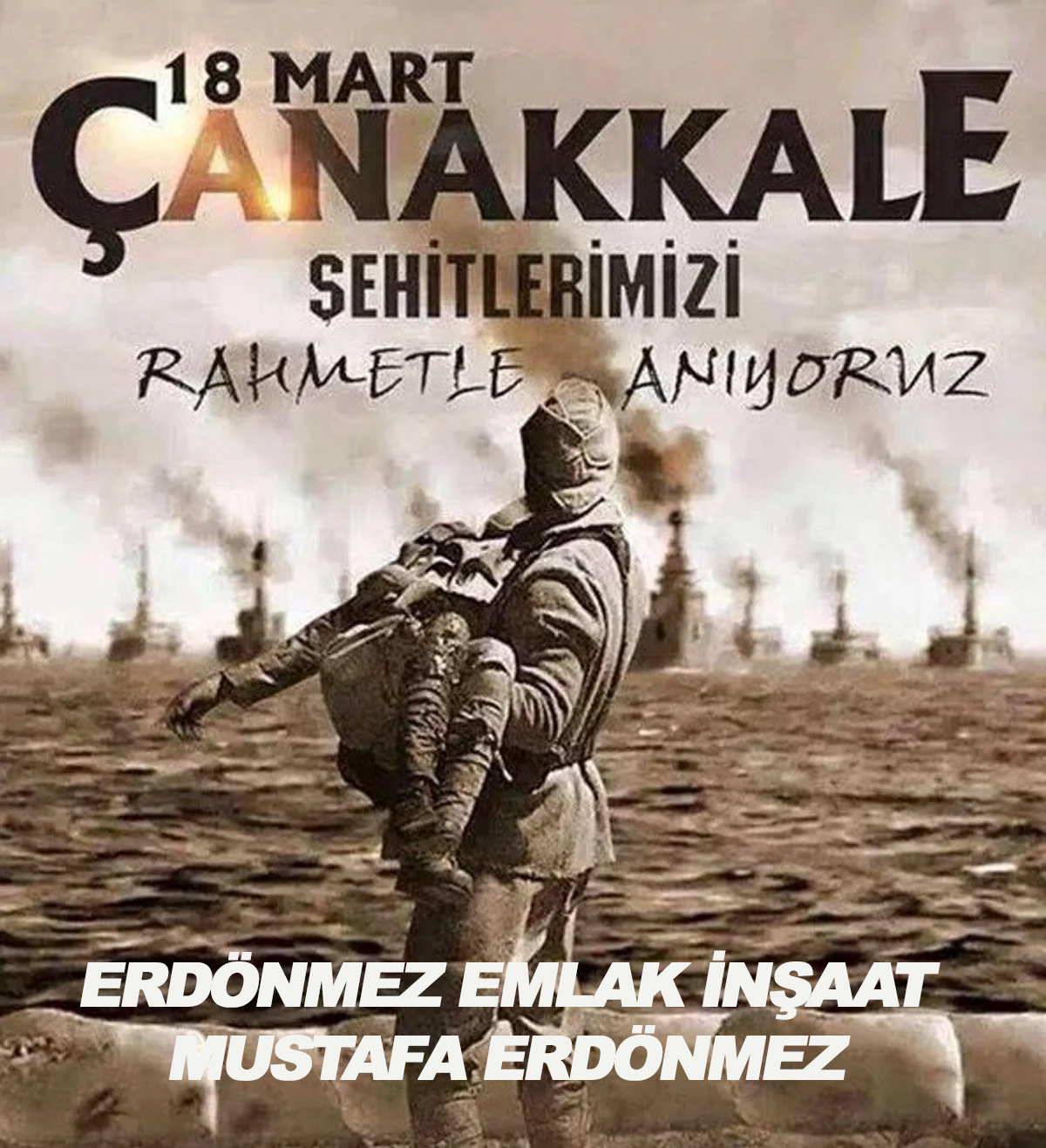 MUSTAFA ERDÖNMEZ’DEN 18 MART MESAJI