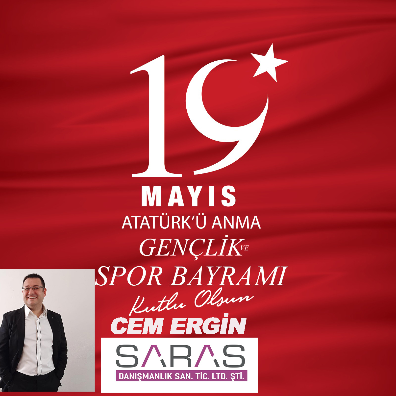 CEM ERGİN’DEN KUTLAMA MESAJI