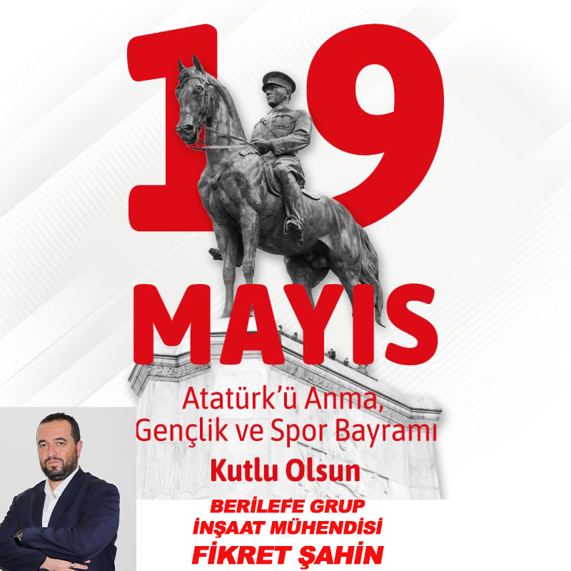 FİKRET ŞAHİN’DEN KUTLAMA MESAJI