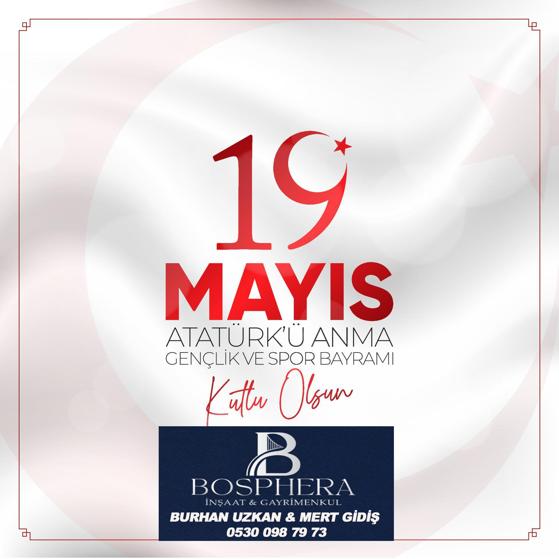 BOSPHERA’DAN KUTLAMA MESAJI