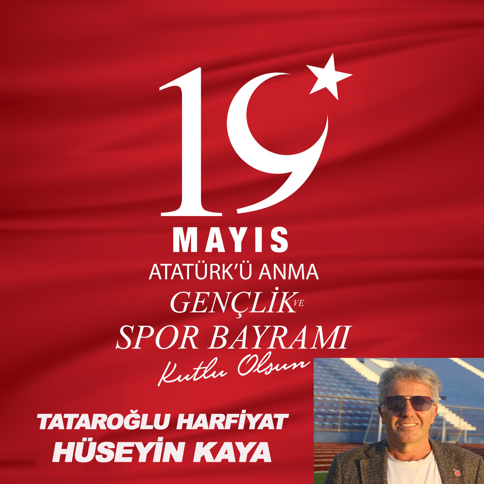 HÜSEYİN KAYA’DAN KUTLAMA MESAJI