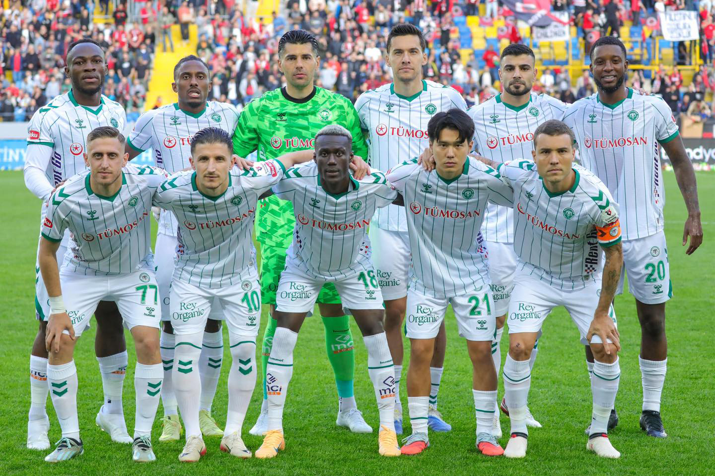 KONYASPOR DEPLASMANDA GALİP  2-1