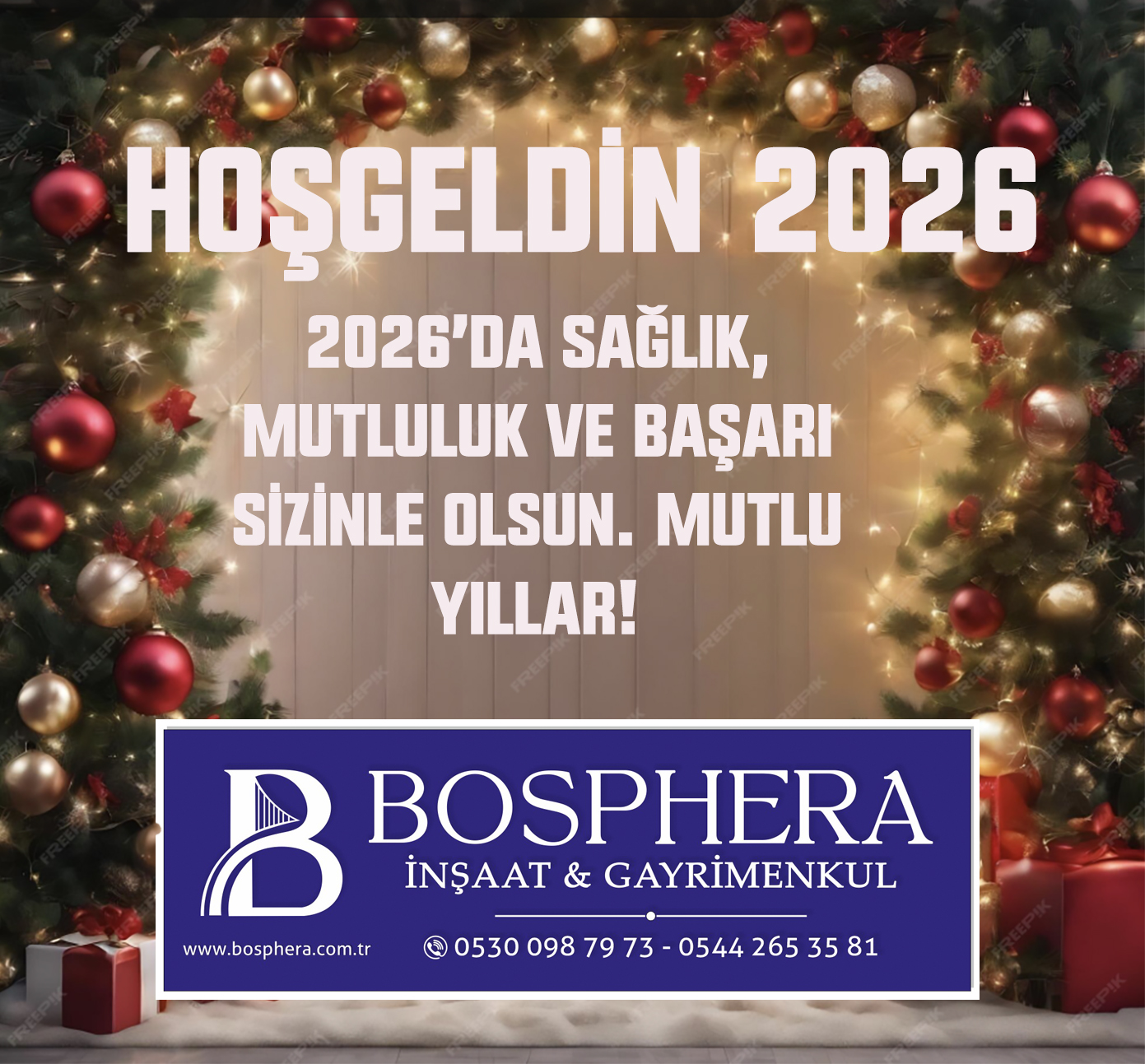 BOSPHERA’DAN YENİ YIL KUTLAMA MESAJI