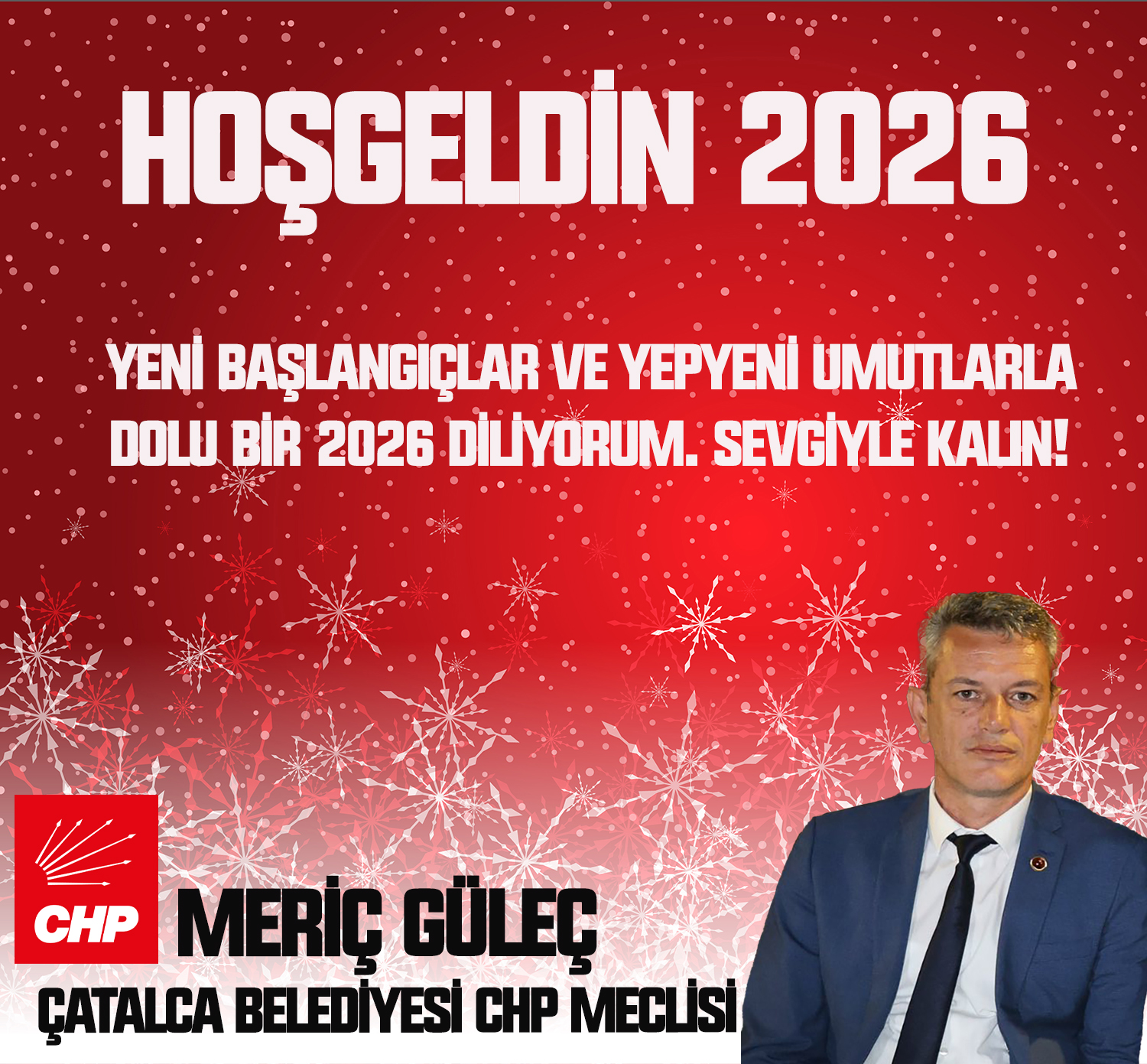 MERİÇ GÜLEÇ’TEN YENİ YIL KUTLAMA MESAJI