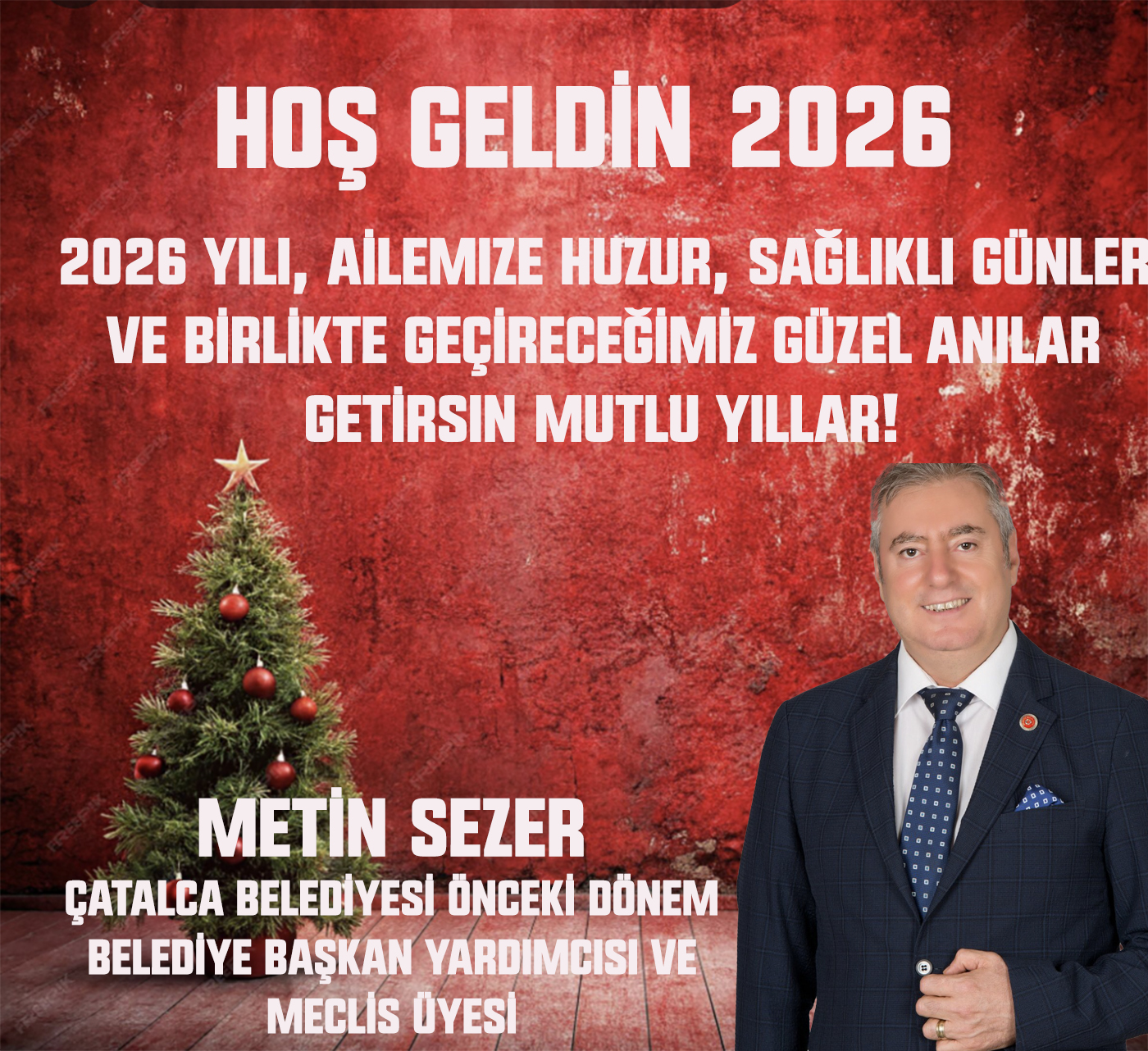 METİN SEZER’DEN YENİ YIL KUTLAMA MESAJI