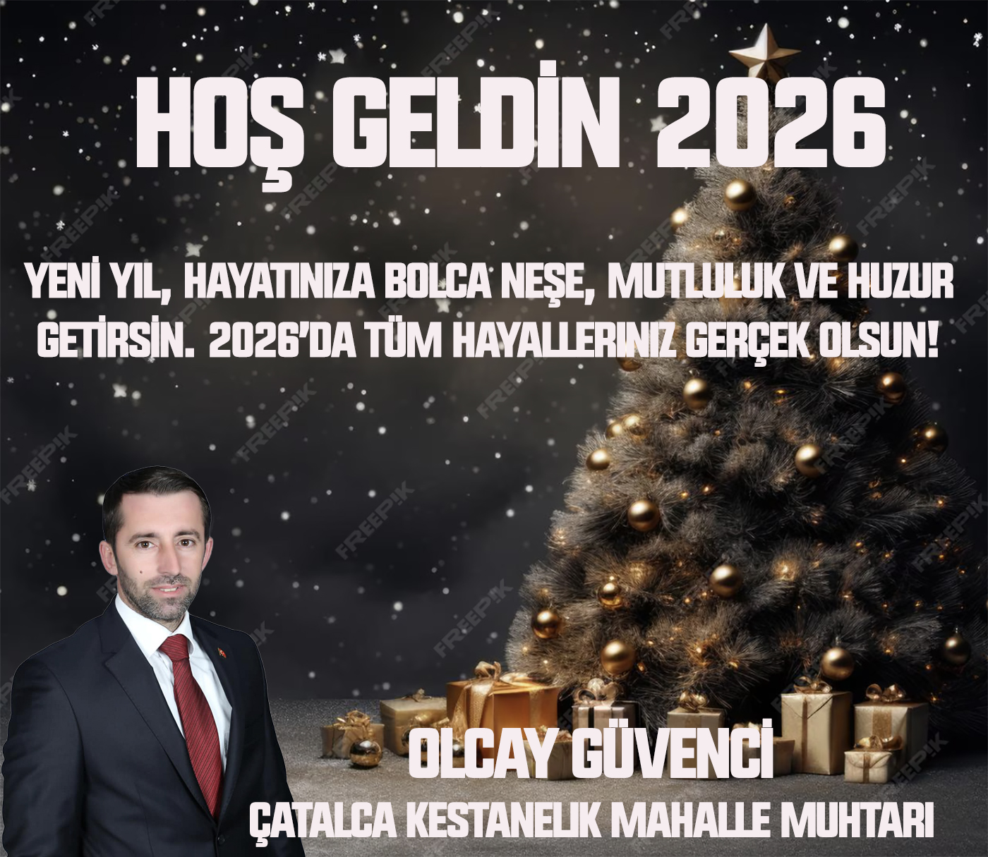 OLCAY GÜVENCİ’DEN YENİ YIL KUTLAMA MESAJI