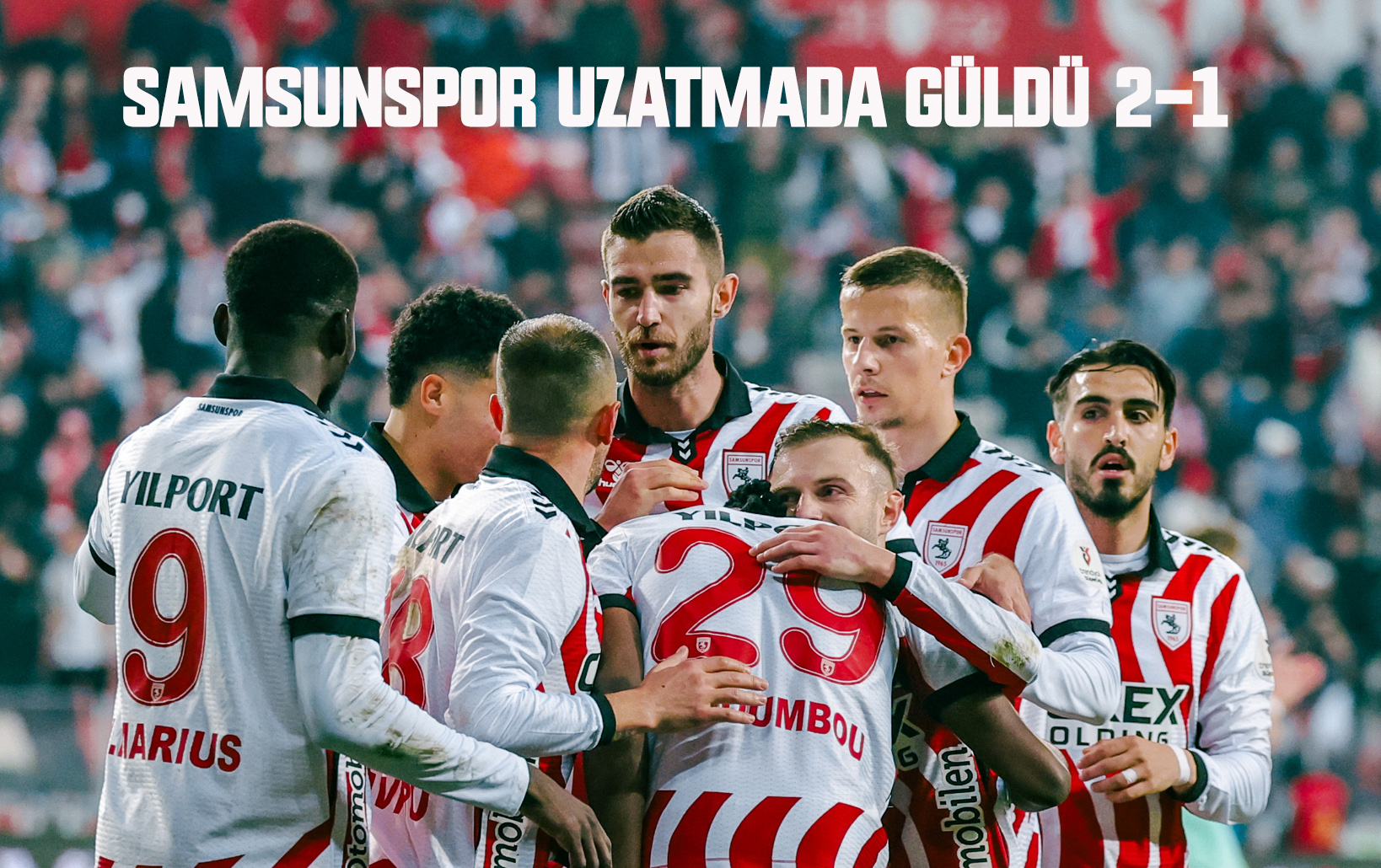 Samsunspor uzatmada güldü 2-1
