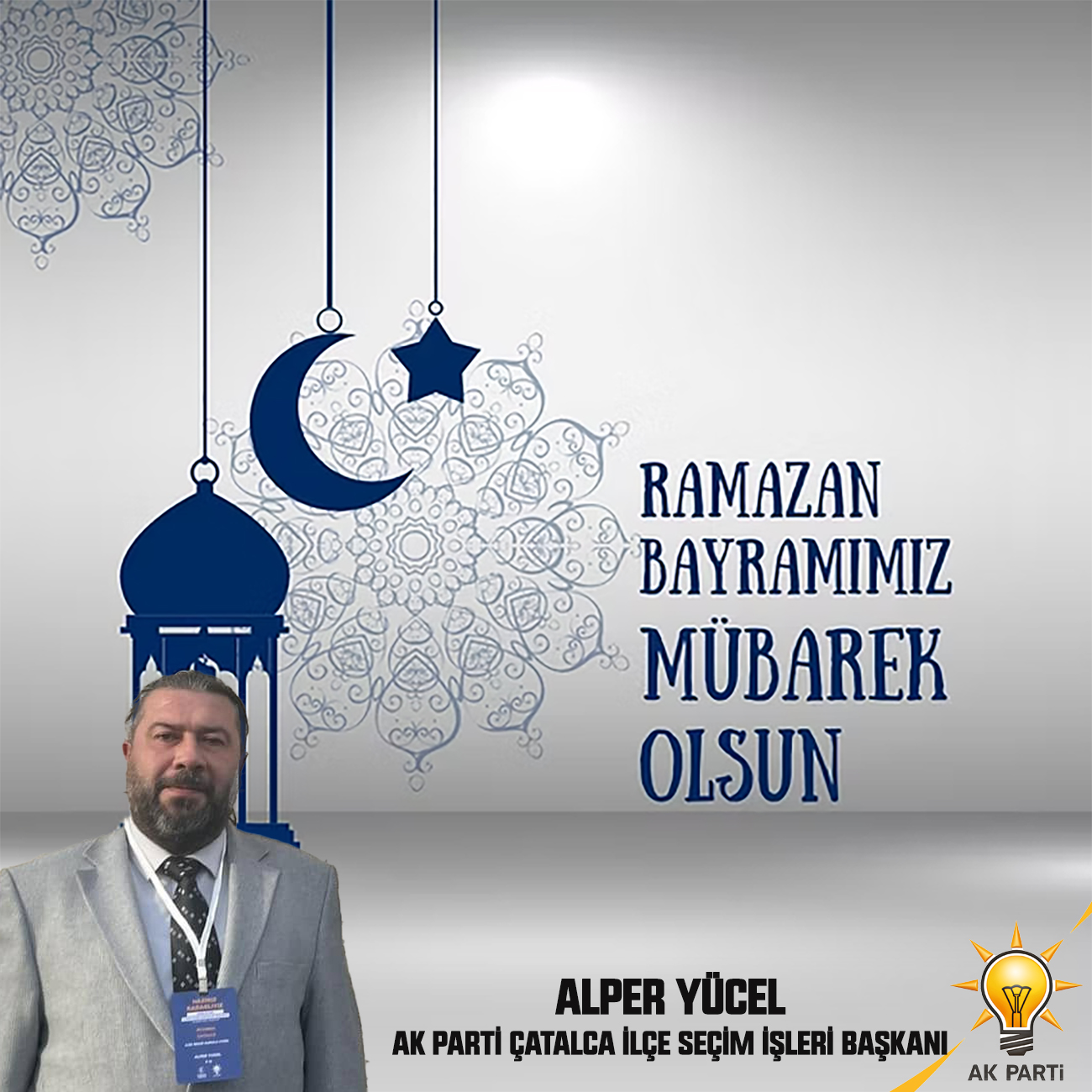 ALPER YÜCEL’DEN RAMAZAN BAYRAMI KUTLAMA MESAJI