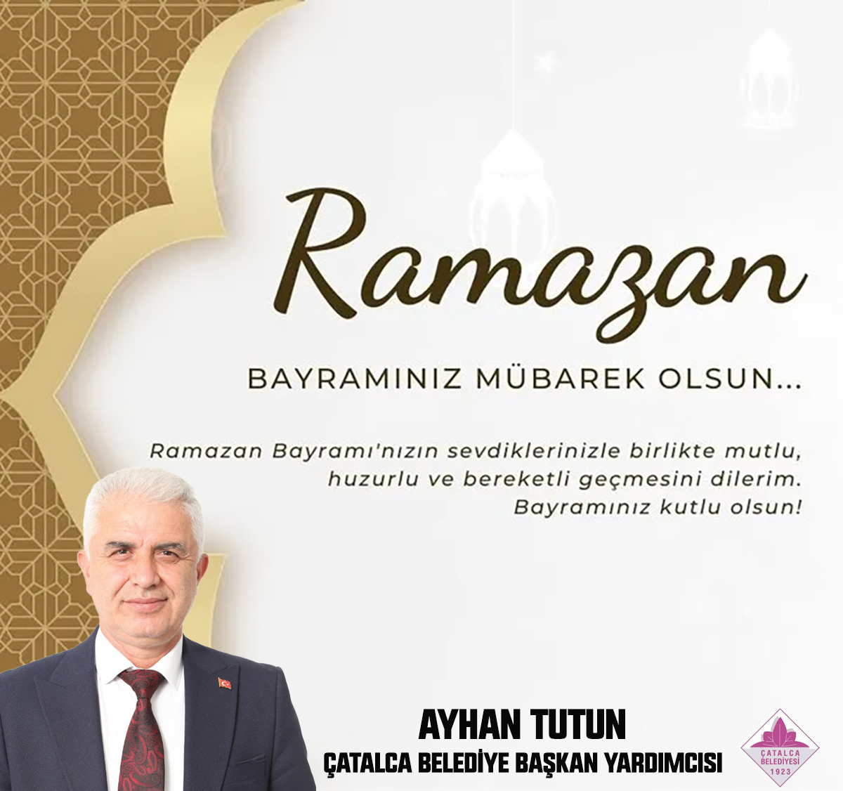 AYHAN TUTUN ‘DAN RAMAZAN BAYRAMI KUTLAMA MESAJI