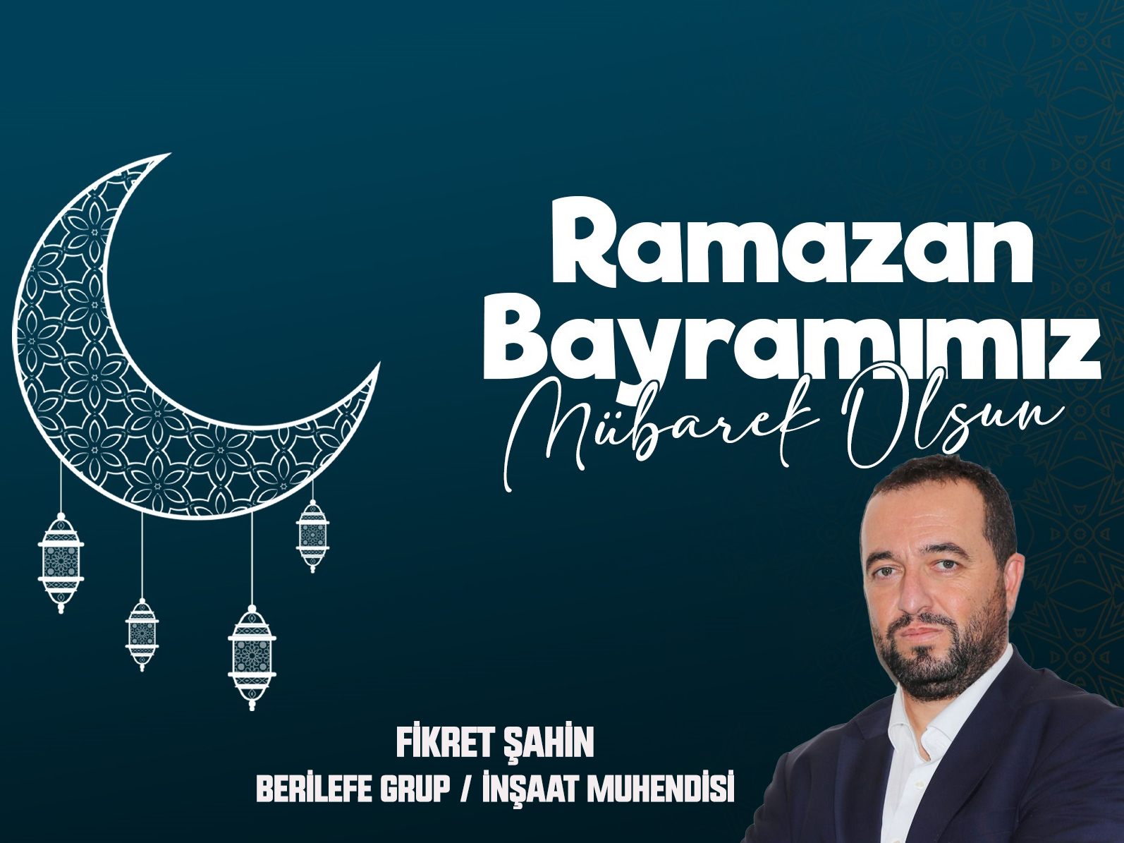 FİKRET ŞAHİN’DEN  RAMAZAN BAYRAMI KUTLAMA MESAJI
