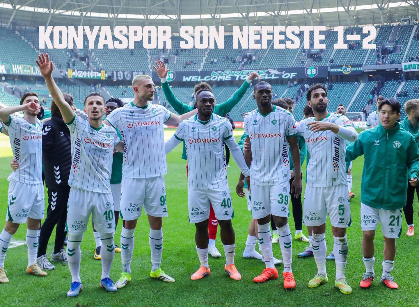 Konyaspor son nefeste. 1-2
