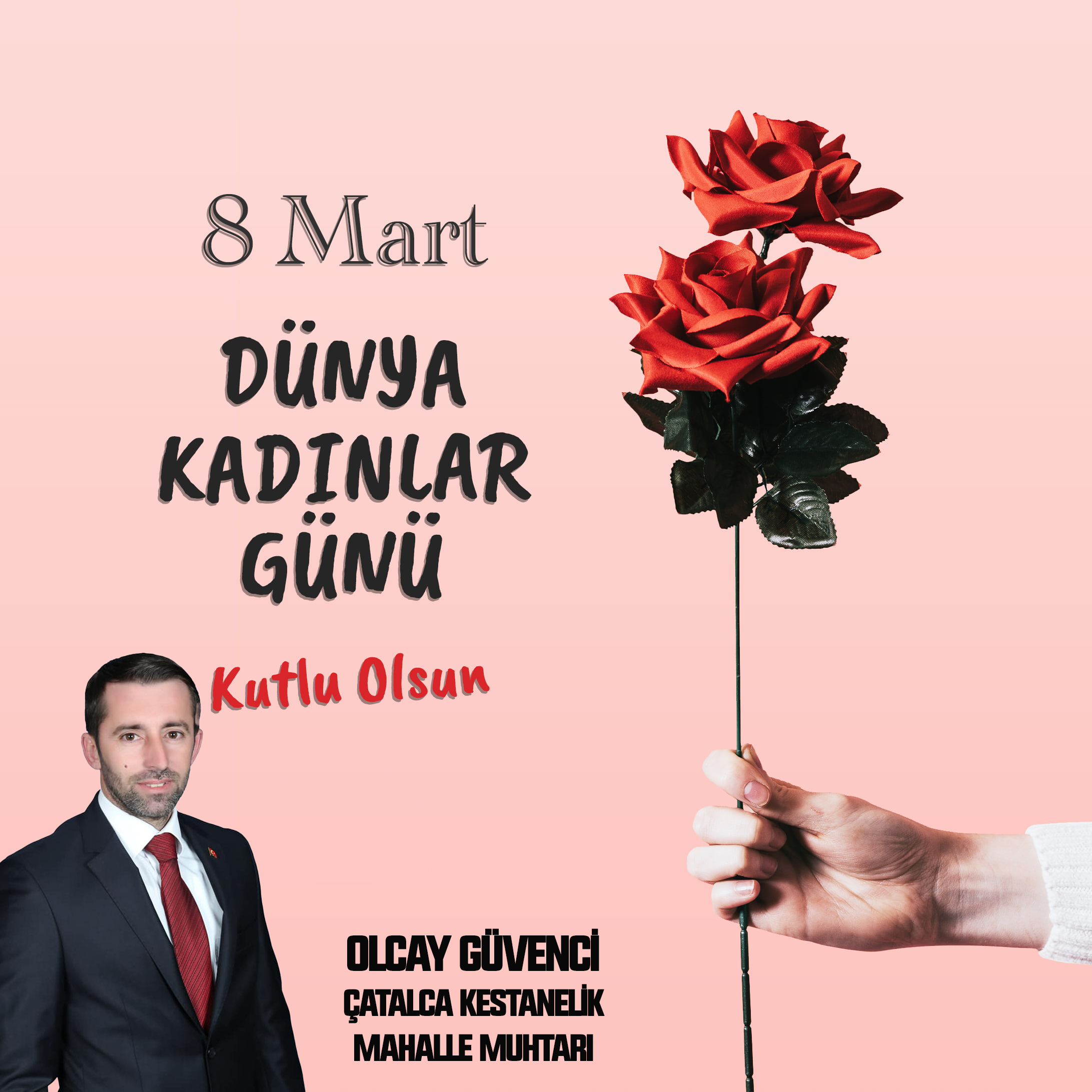 OLCAY GÜVENCİ’DEN  8 MART KADINLAR GÜNÜ KUTLAMASI