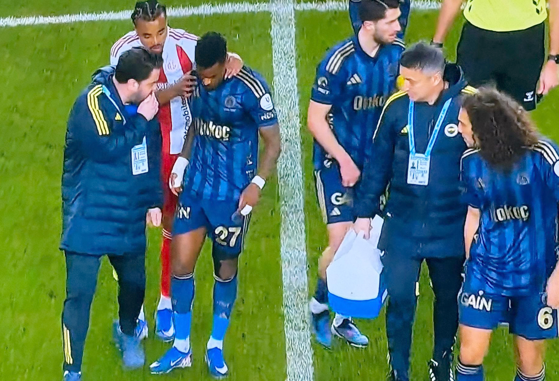 Fenerbahçe sakatlıklardan kurtulamıyor