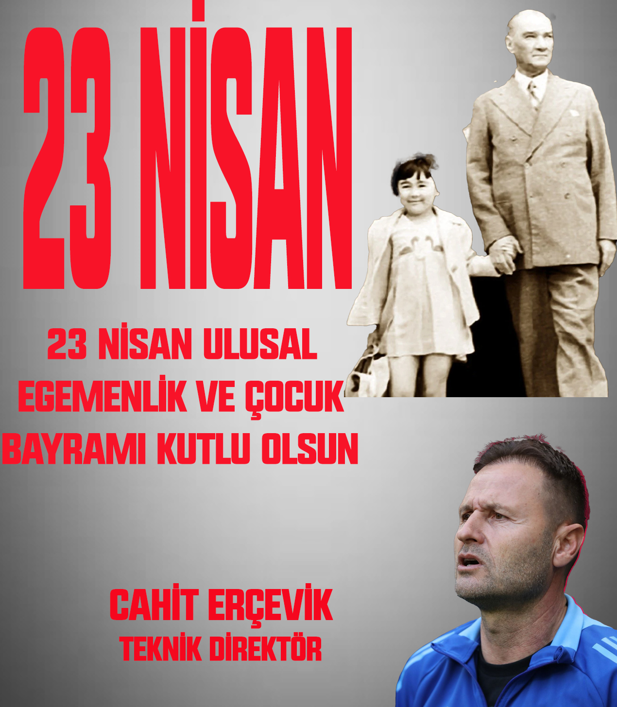 CAHİT ERÇEVİK’TEN  BAYRAM KUTLAMA MESAJI