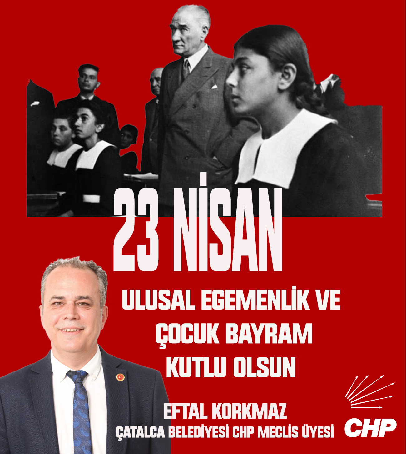 EFTAL KORKMAZ’DAN  BAYRAM KUTLAMA MESAJI