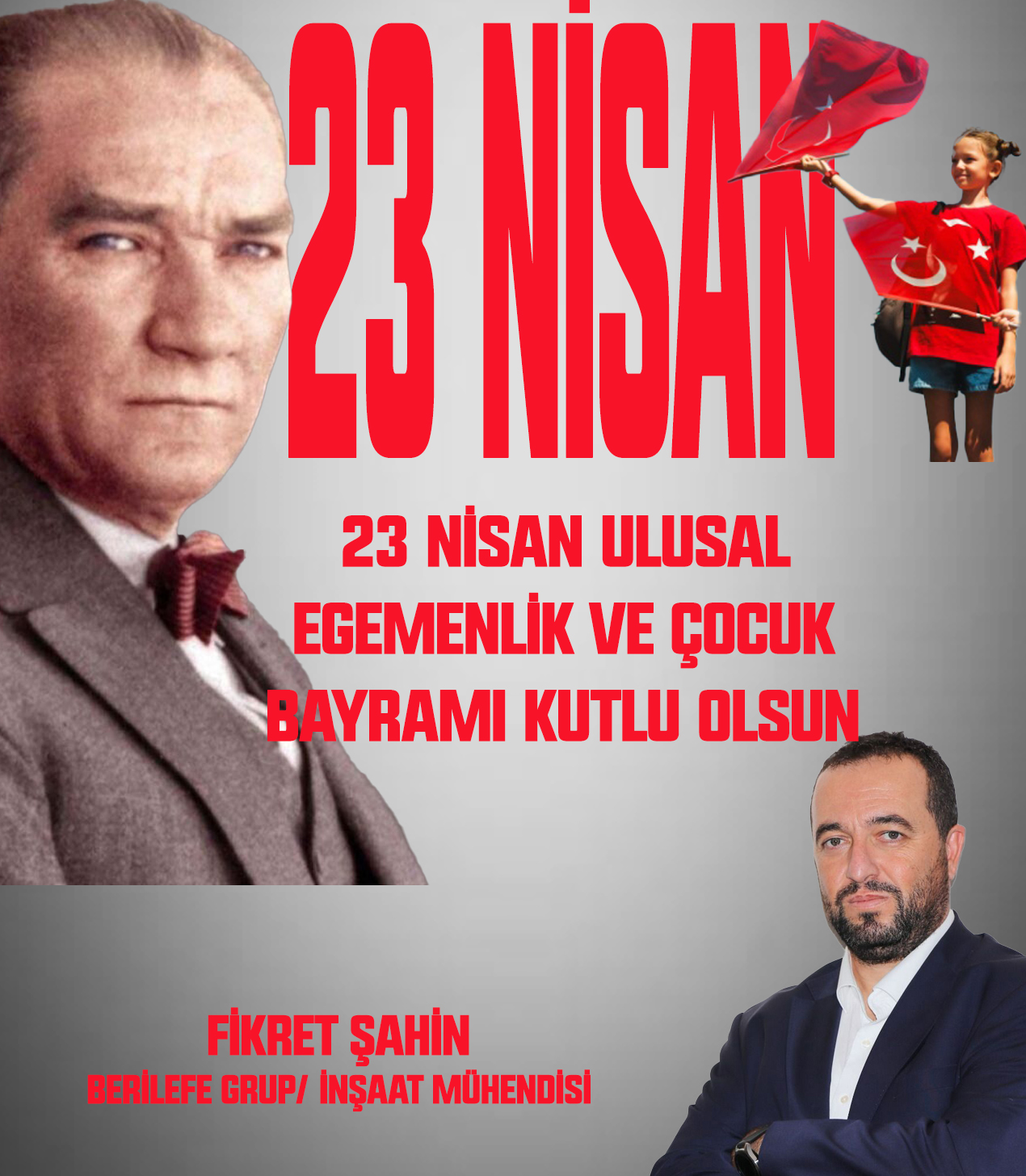 FİKRET ŞAHİN’DEN  BAYRAM KUTLAMA MESAJI