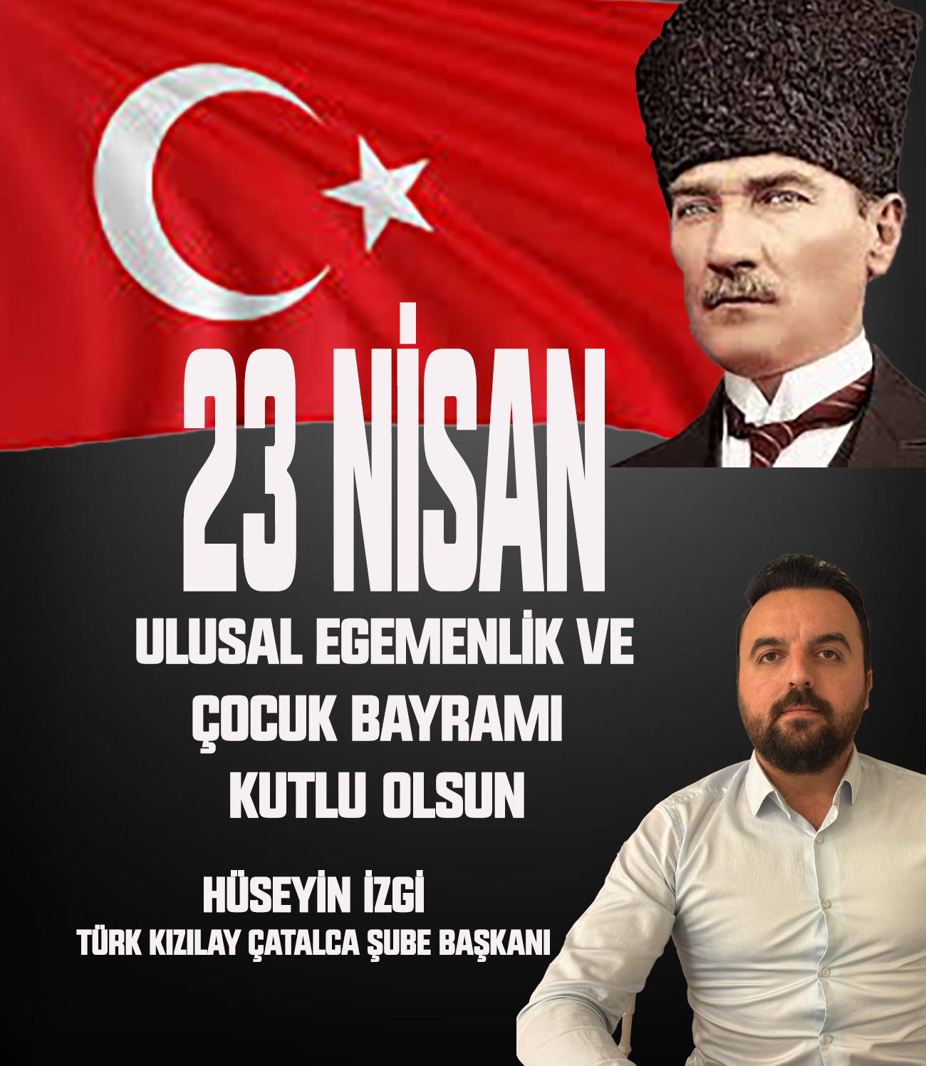 HÜSEYİN İZGİ’DEN  BAYRAM KUTLAMA MESAJI