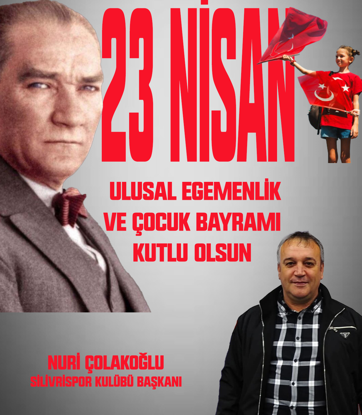 NURİ ÇOLAKOĞLU’DAN  BAYRAM KUTLAMA MESAJI
