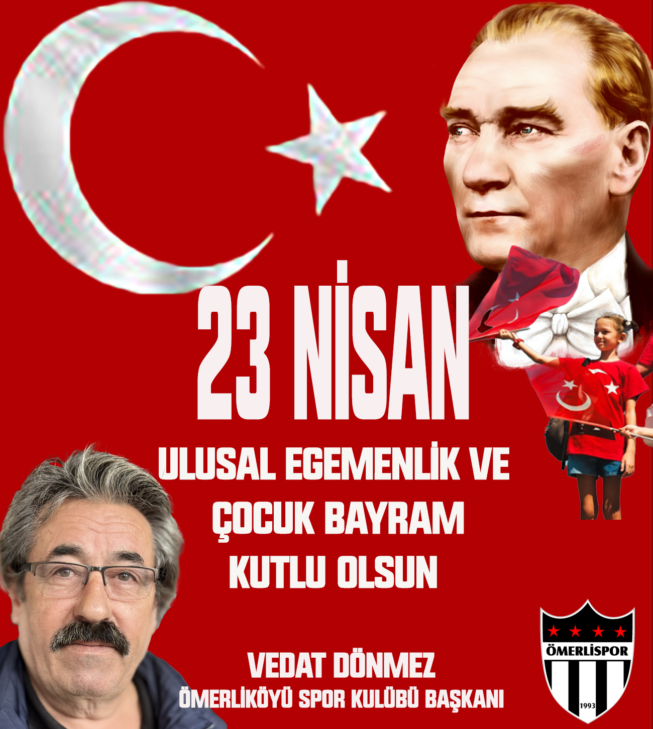 VEDAT DÖNMEZ’DEN BAYRAM KUTLAMA MESAJI