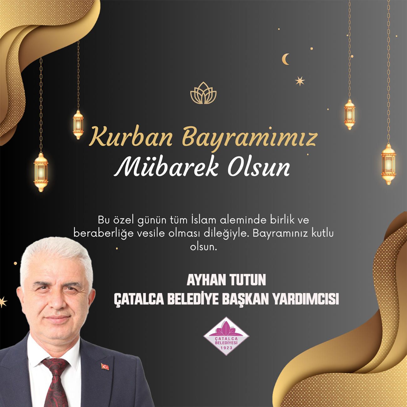 AYHAN TUTUN’DAN KURBAN BAYRAMI KUTLAMA MESAJI