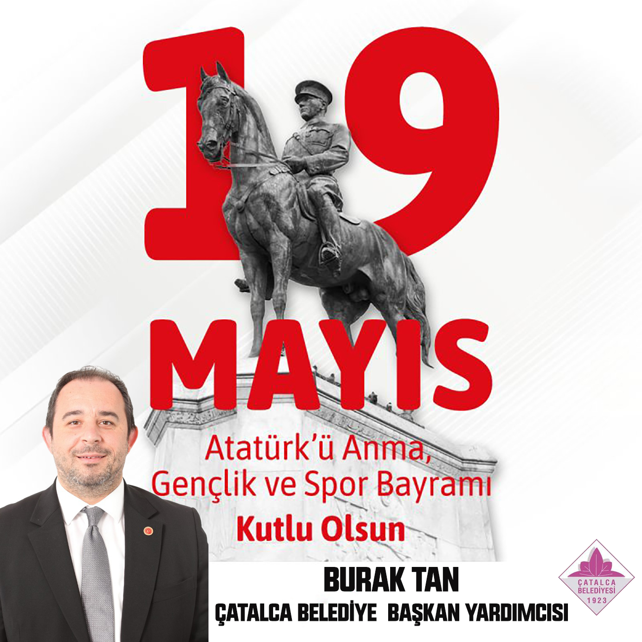 BURAK TAN’DAN 19 MAYIS BAYRAMI MESAJI