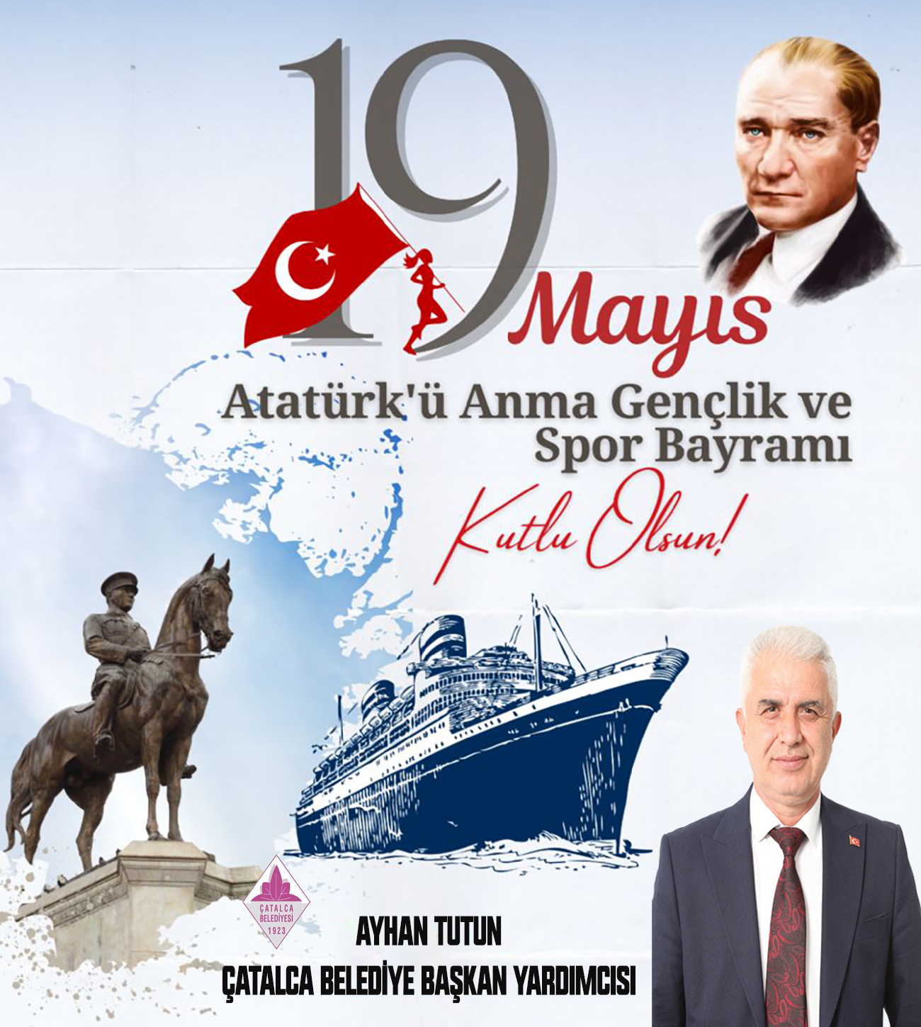 AYHAN TUTUN’DAN 19 MAYIS BAYRAMI MESAJI