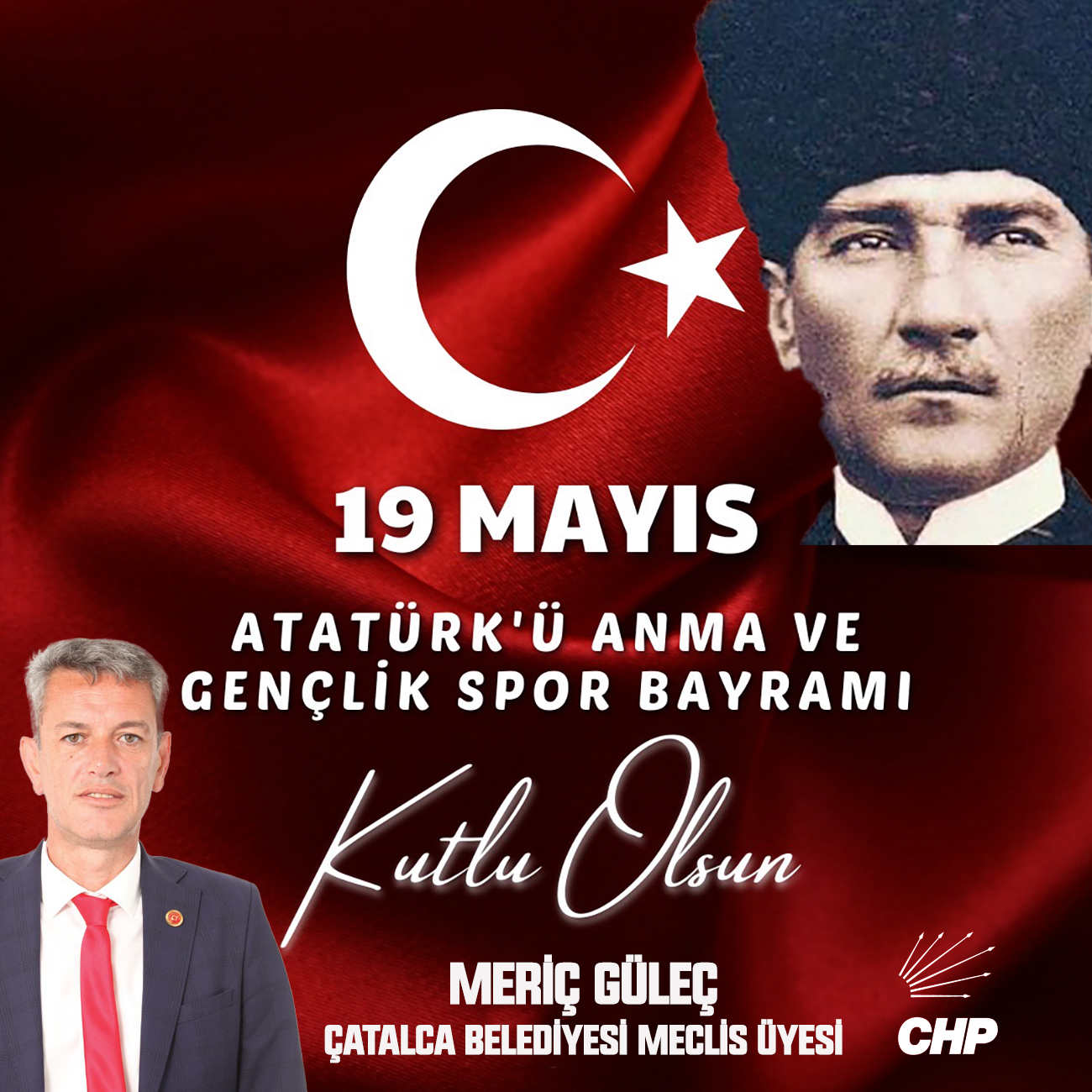 MERİÇ GÜLEÇ’TEN 19 MAYIS BAYRAMI MESAJI