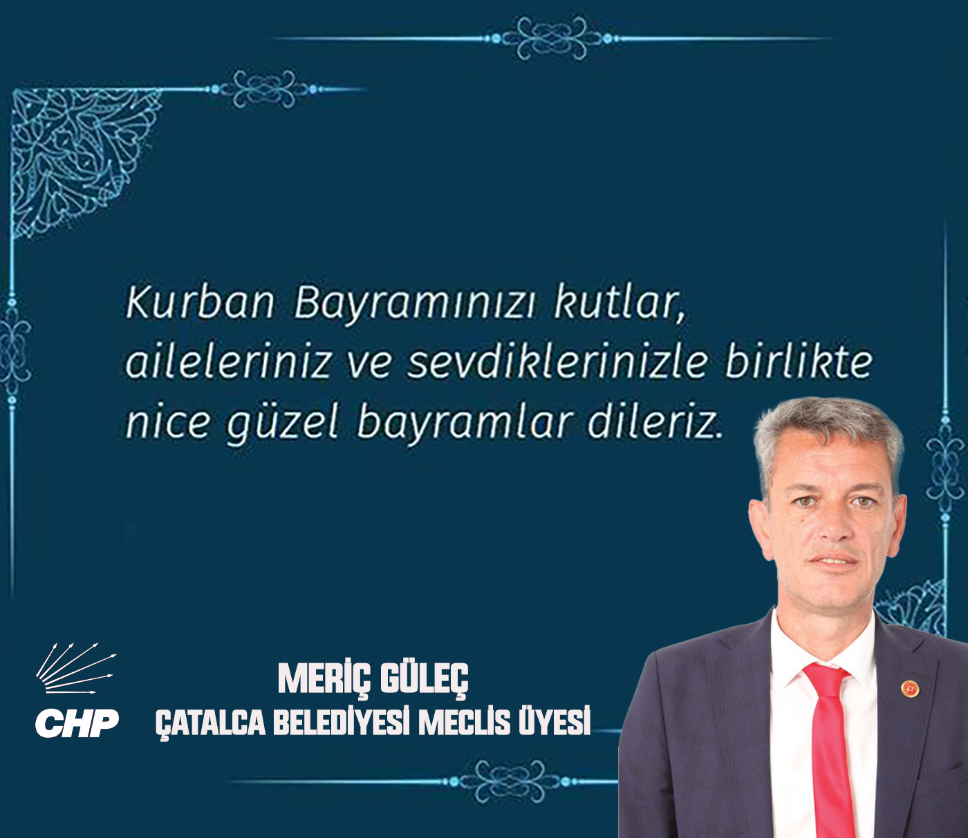 MERİÇ GÜLEÇ’TEN KURBAN BAYRAMI KUTLAMA MESAJI