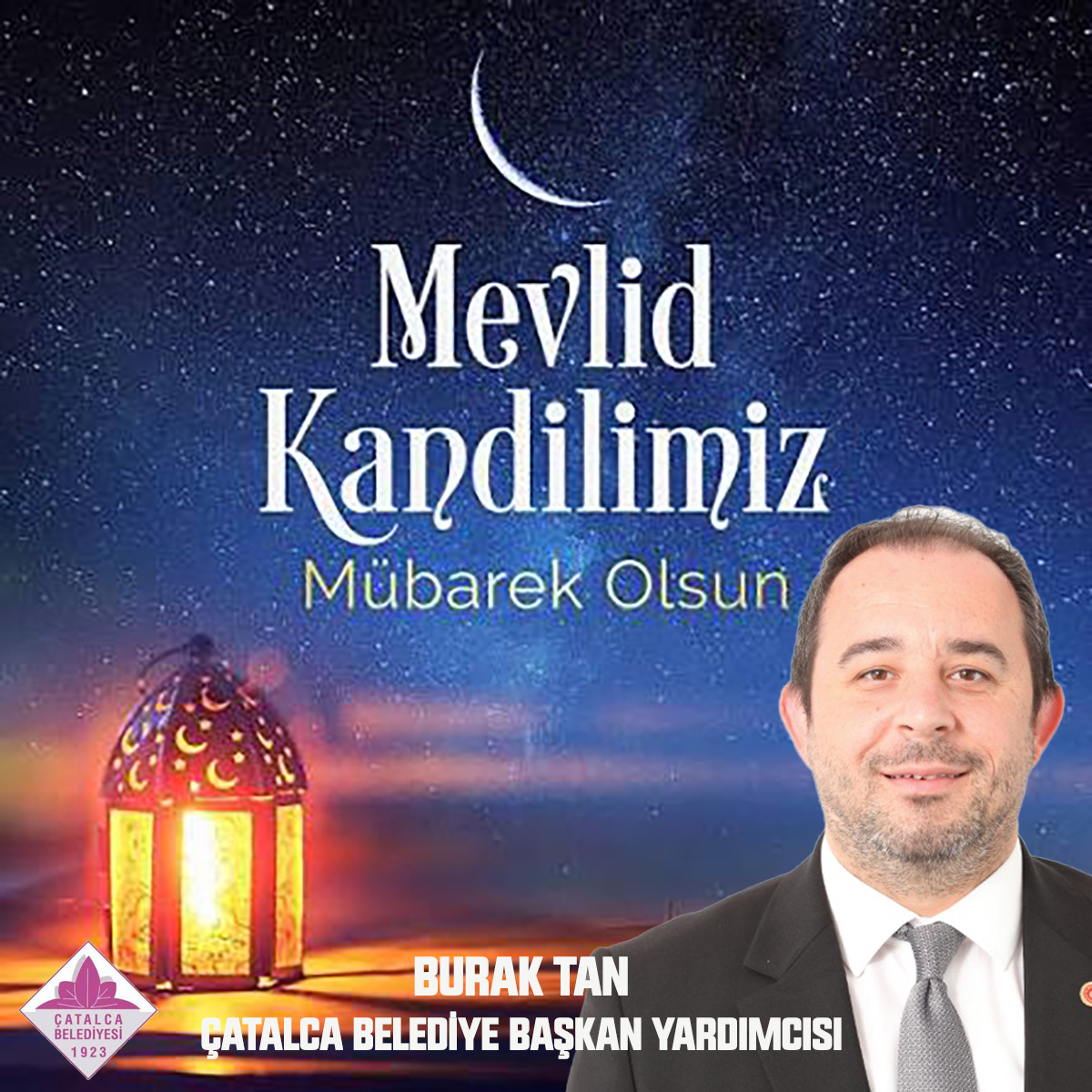 BURAK TAN’DAN MEVLİD KANDİLİ KUTLAMA MESAJI
