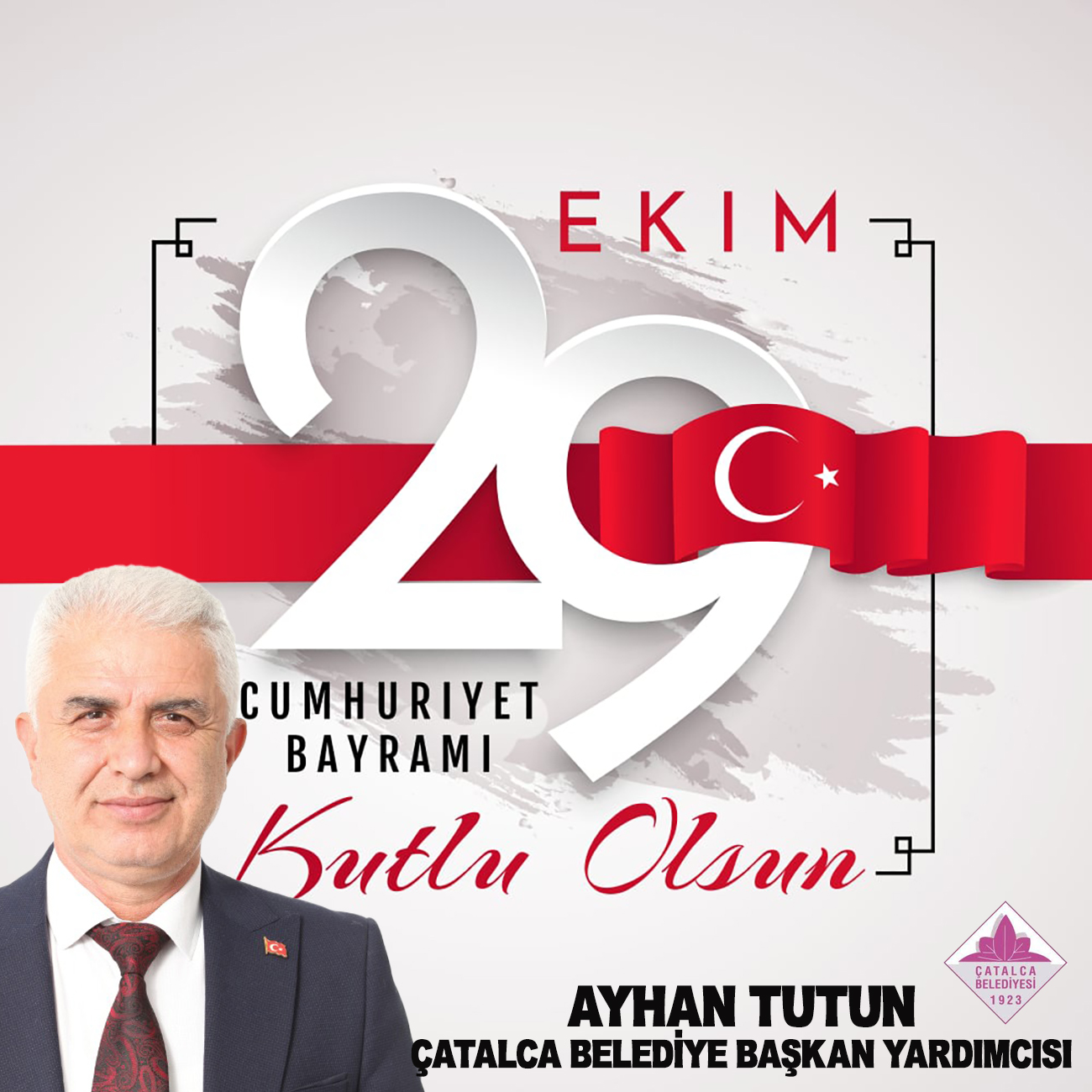 AYHAN TUTUN’DAN CUMHURİYET BAYRAMI KUTLAMA MESAJI